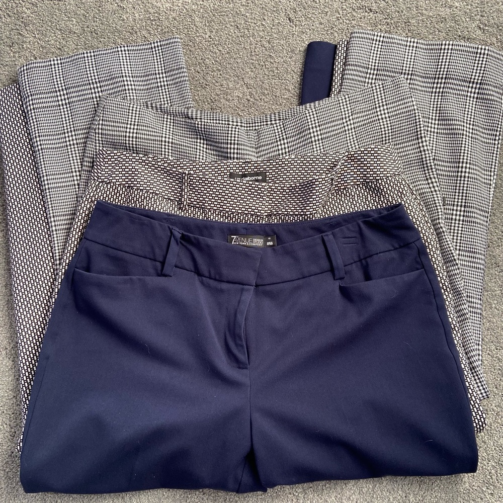 Capri dress pants (3 pair)